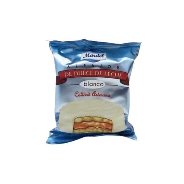 ALFAJOR DE CHOCOLATE BLANCO