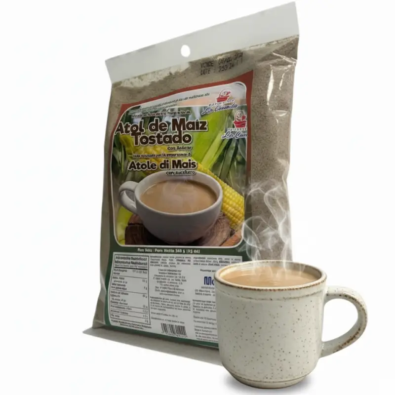 Atol de maiz tostado la canasta 340g