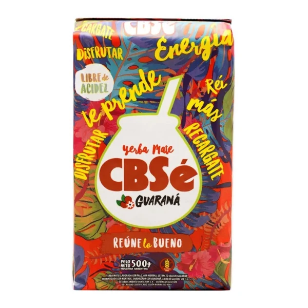 CBSe Energia Guaranà 0,5 kg Yerba Mate