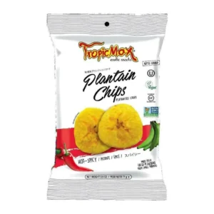 Chips de plátano con sabor a sal marina