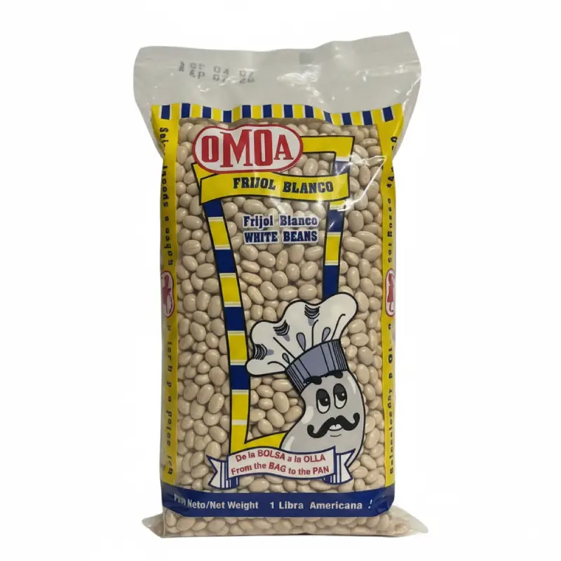 FRIJOLE BLANCO DE OMOA 454G 1 LIBRA