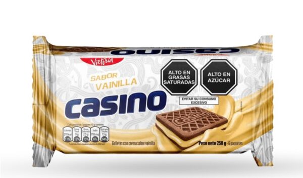 Galletas CASINO Vainilla 258G1