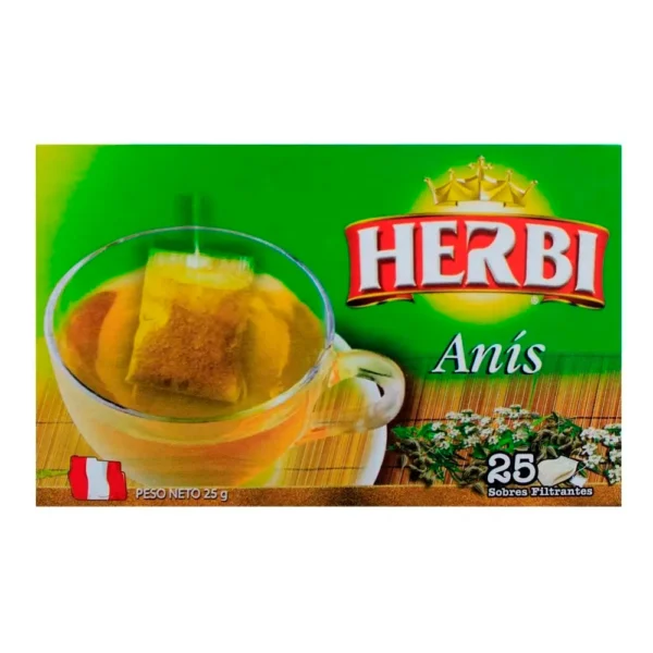 Infusiones Anís HERBI Caja