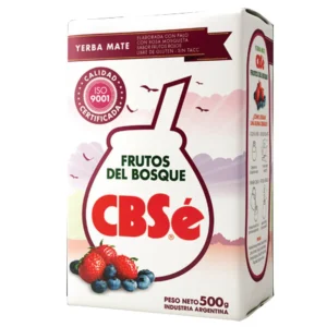Yerba Mate CBSè FRUTOS DE BOSQUE 500 Gr