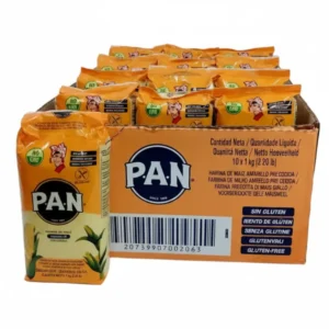CAJA DE HARINA PAN DE MAIZ AMARILLO PRECOCIDA