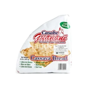 Casabe de yuca guanani'. Pane di manioca in confezione da 283g