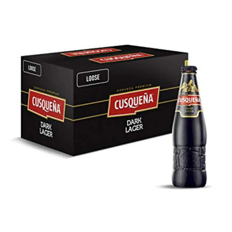 Caja Cerveza Cusqueña Dark 33cl 24 Birra Scura Peruviana | Intmarket