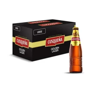 Caja Cerveza cusqueña Gold 33cl x 24 u