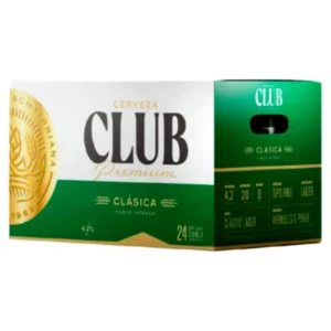 Caja Cerveza Club Verde 330 ml 24 u Birra